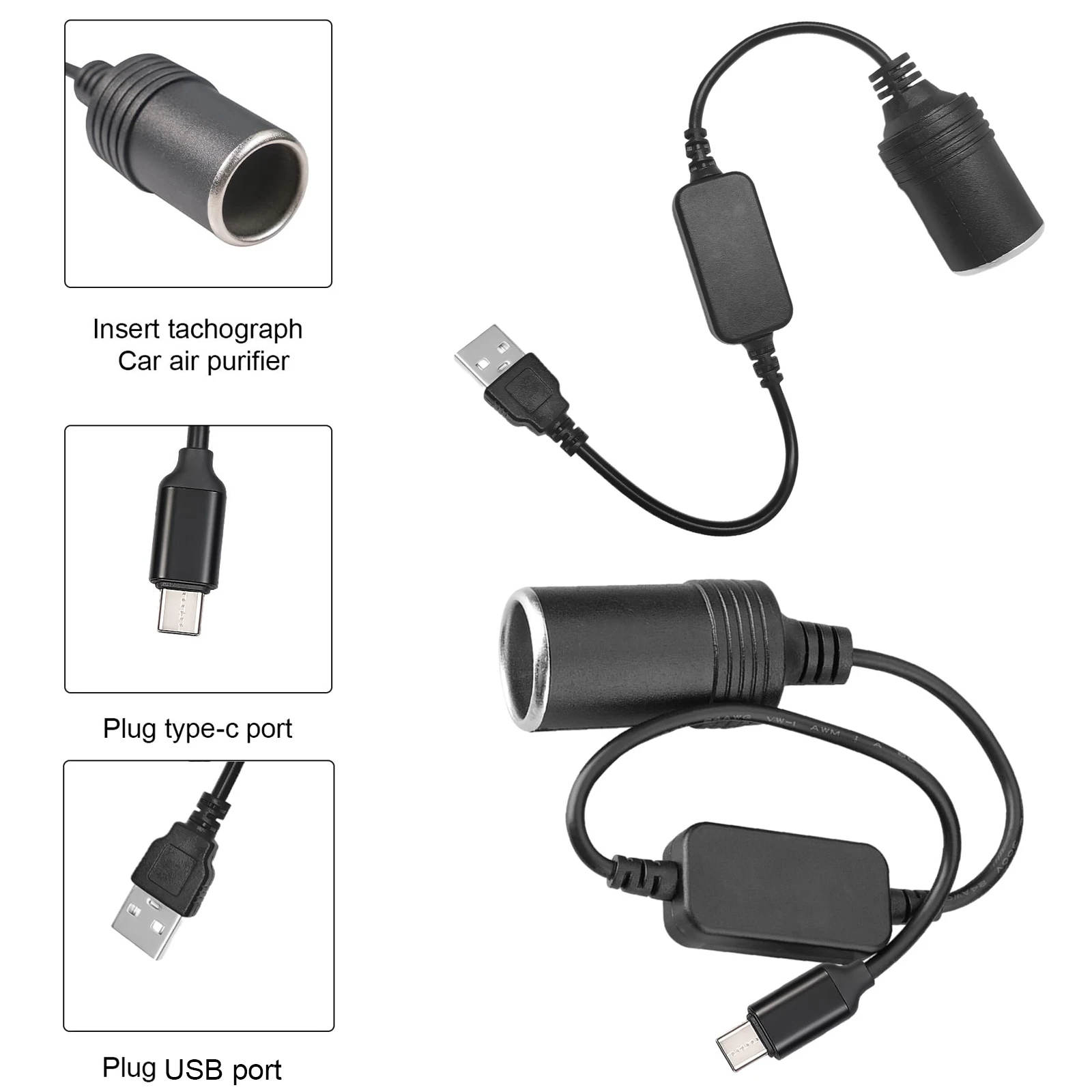Accessories For Vaping - 5V To 12V Cigarette Lighter Socket