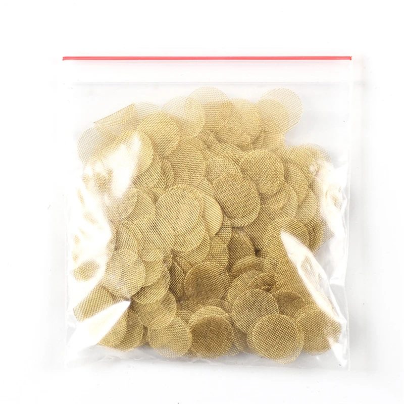 Weed Vaping Accessories - 100pcs/Lot 20mm Brass Copper Smoking Weed