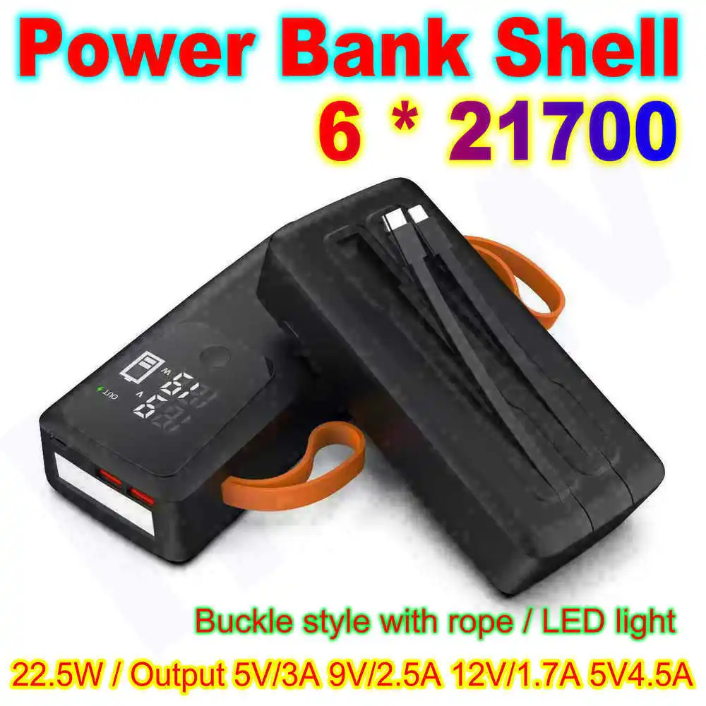 21700  Battery Case Power Bank - огляд і ціна Battery Case Storage