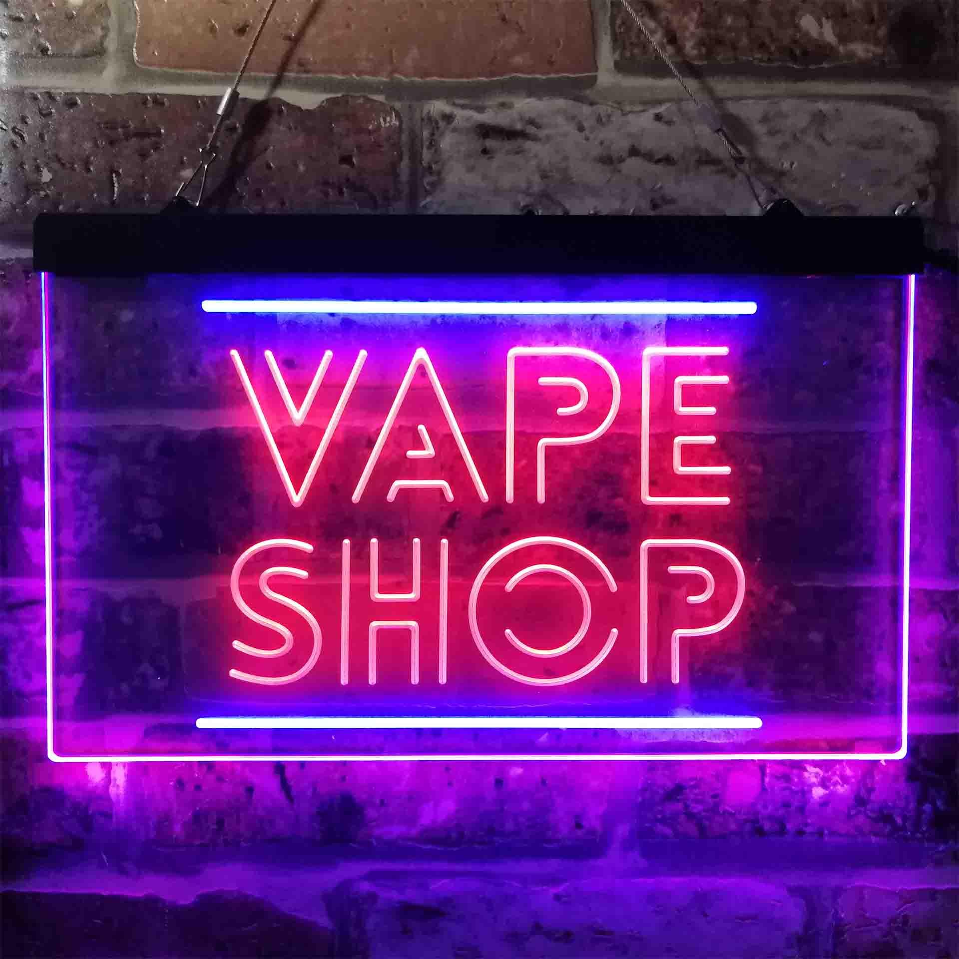 VAPE SHOP Dual Color Led Neon  - огляд і ціна Vaping Shop