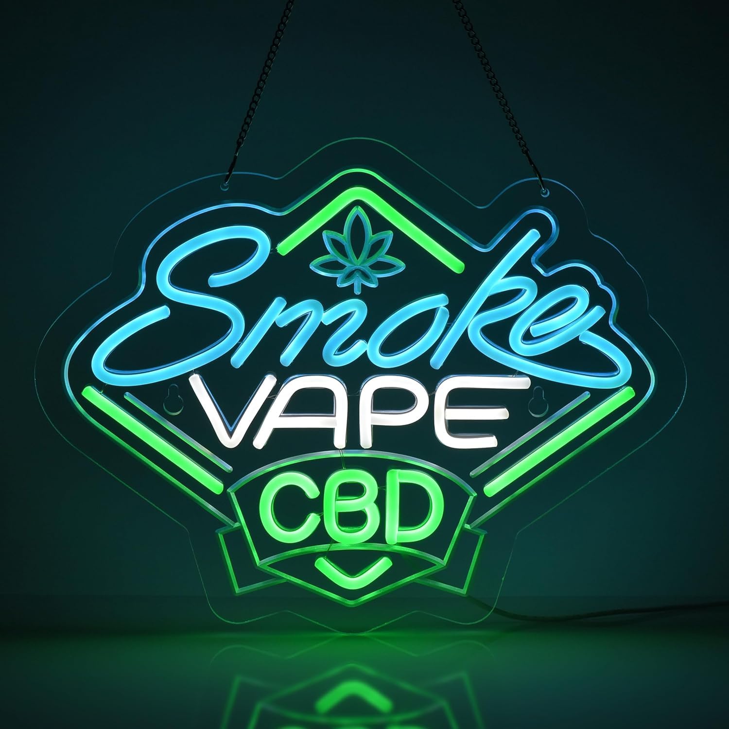 Smoke and Vape Shop Neon Sign  - огляд і ціна Vaping Shop
