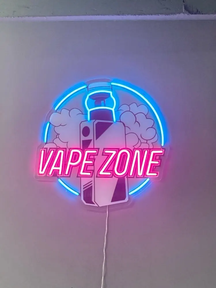 Cigarette Vape Neon Sign, Open - огляд і ціна Vaping Shop